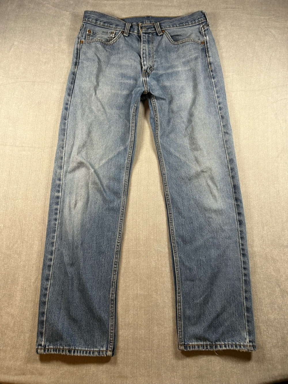 Levi's Men's Light Blue Straight Jeans